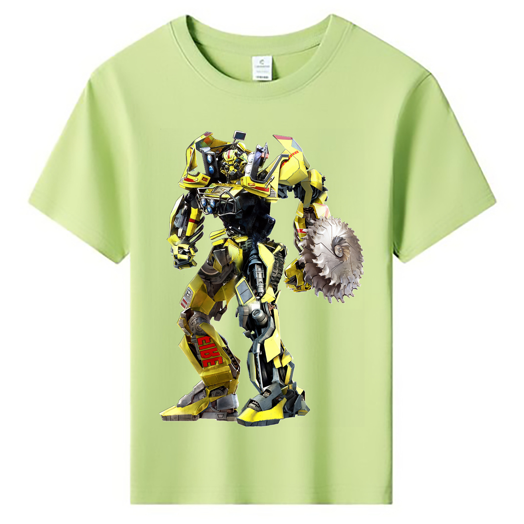 （画像用） Transformers トランスフォーマー 綿100％キッズTシャツ（フロントプリント）